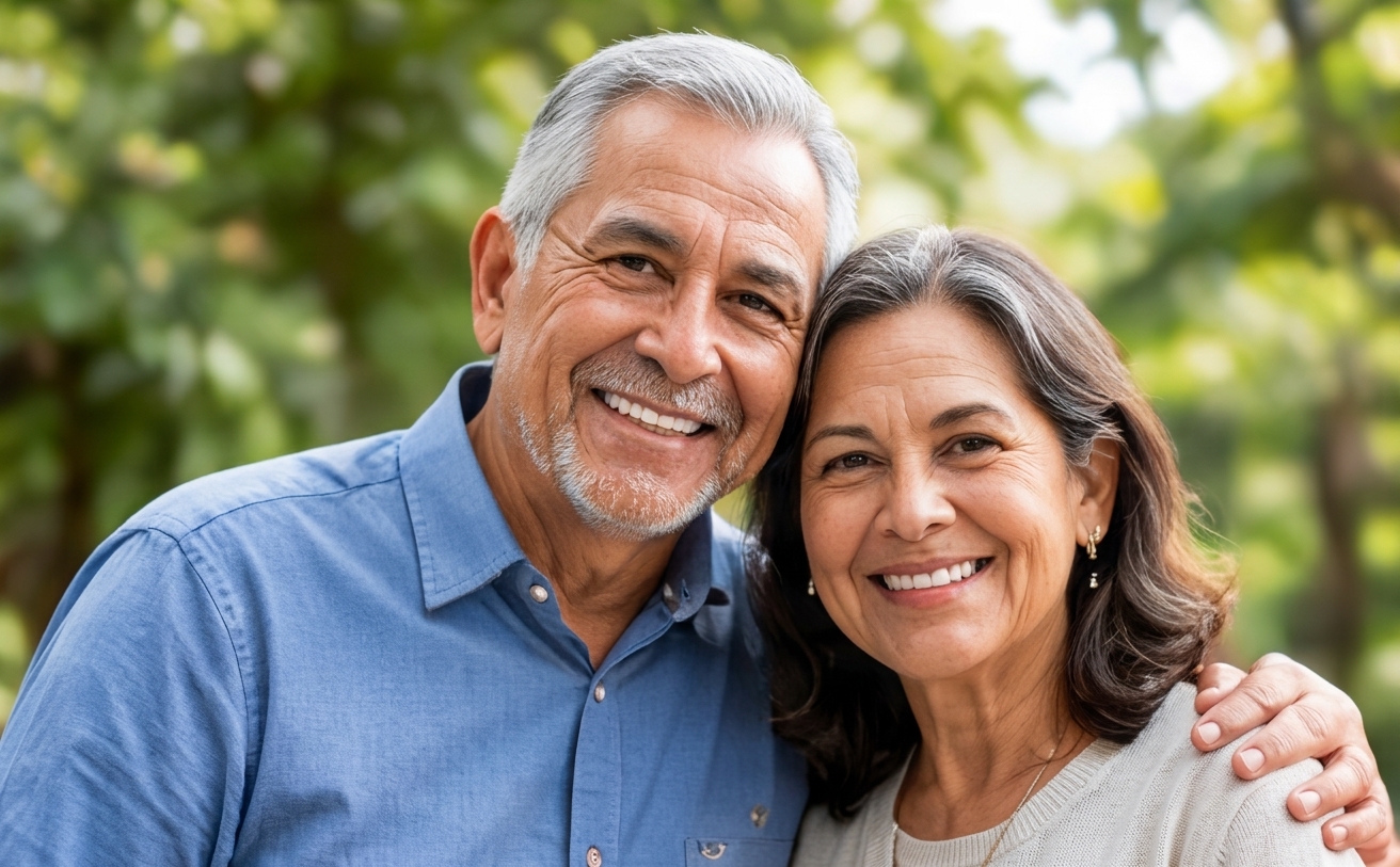 Pareja de pensionados de fondos privados
